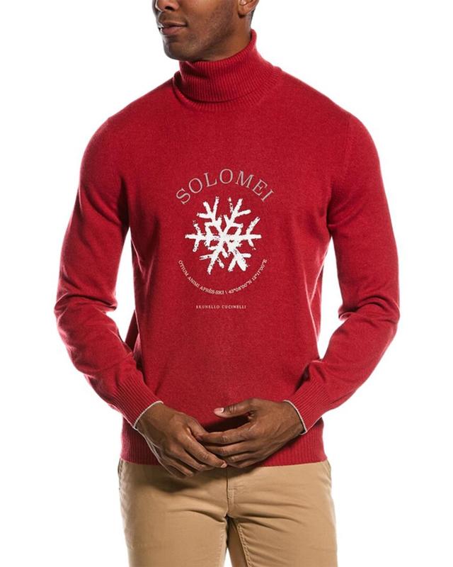 Cashmere Sweater In Red Product Image