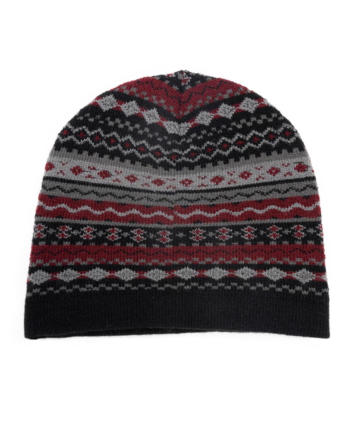 Mens MUK LUKS Heat Retainer Hat, Grey Product Image