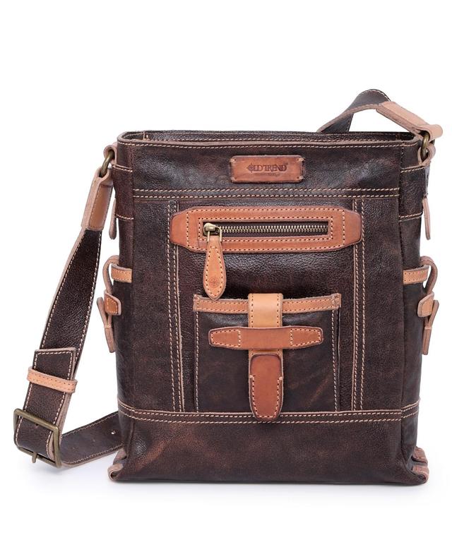 Old Trend Womens Genuine Leather Leeds Castle Crossbody Bag Product Image