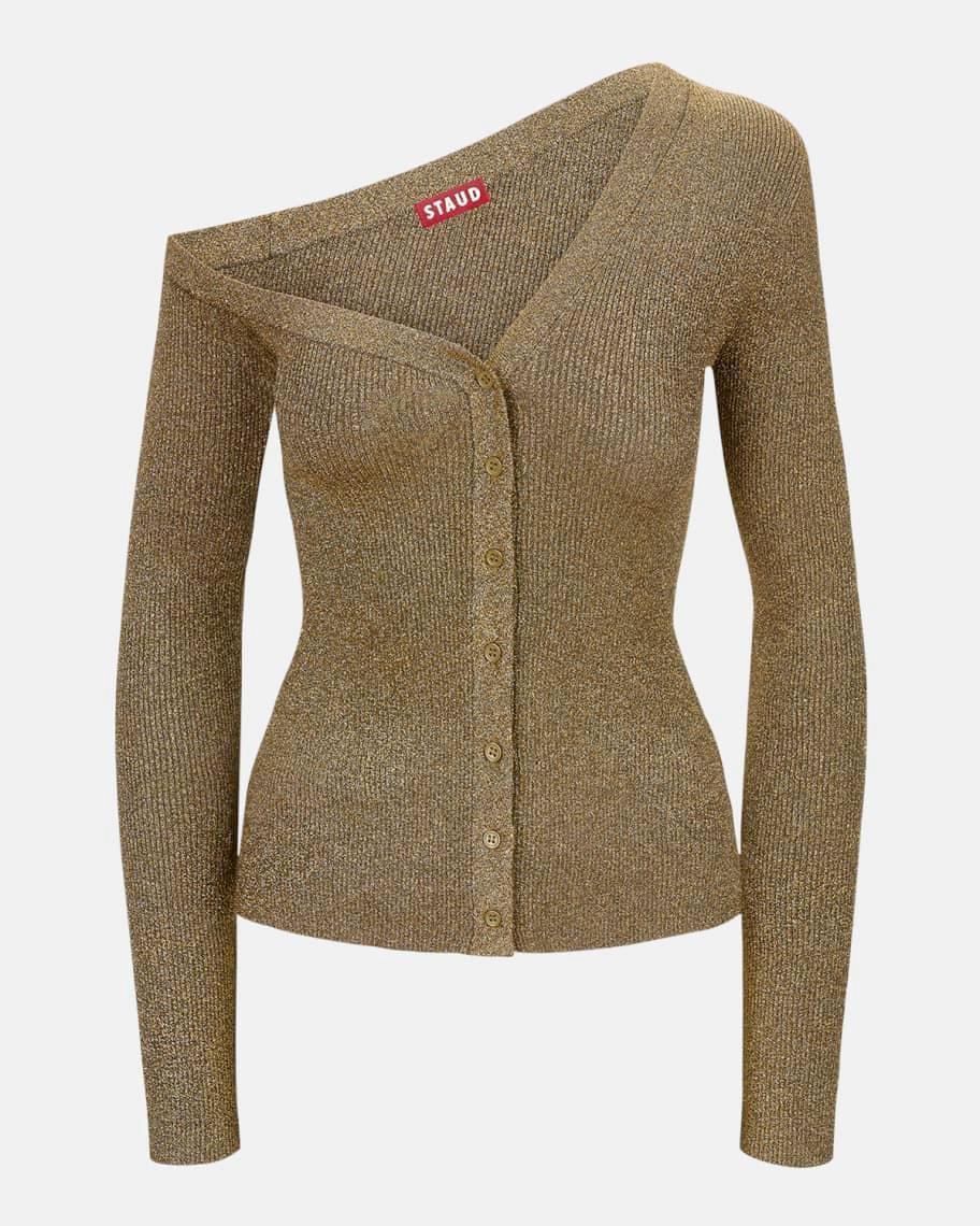 Craftsman Asymmetric Metallic Cardigan product image