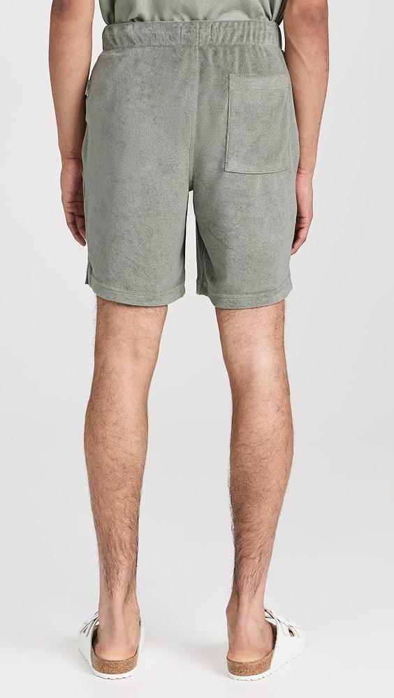 Onia Towel Terry Pull-On Shorts 7.75" | Shopbop Product Image