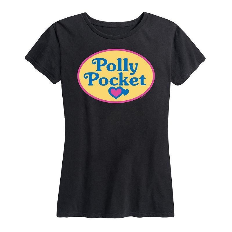 Womens Polly Pocket Color Logo Graphic Tee Product Image