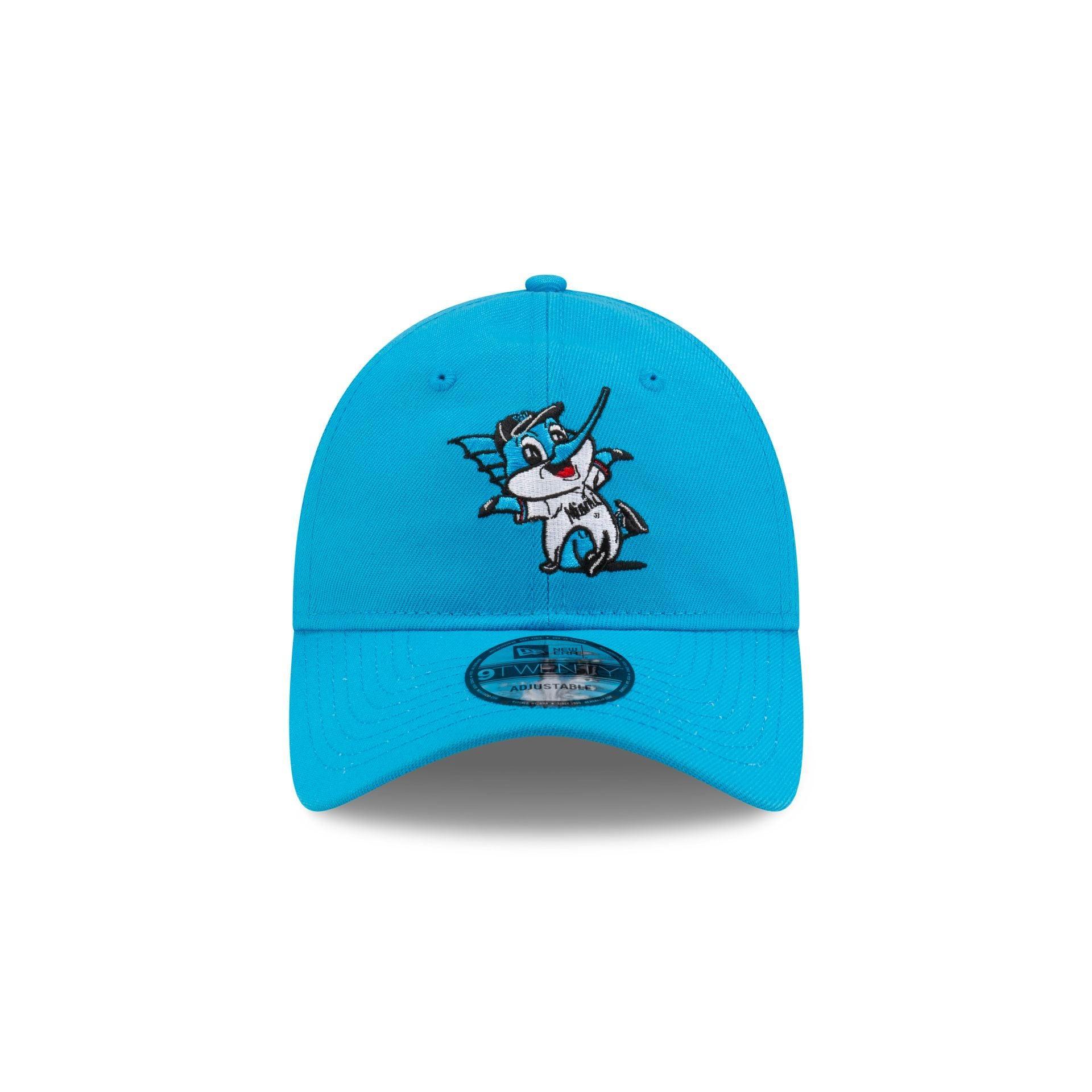 Miami Marlins Mini Mascot 9TWENTY Adjustable Hat Male Product Image