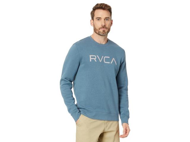 RVCA Big RVCA Crew Sweatshirt (Industrial ) Men's Sweatshirt Product Image