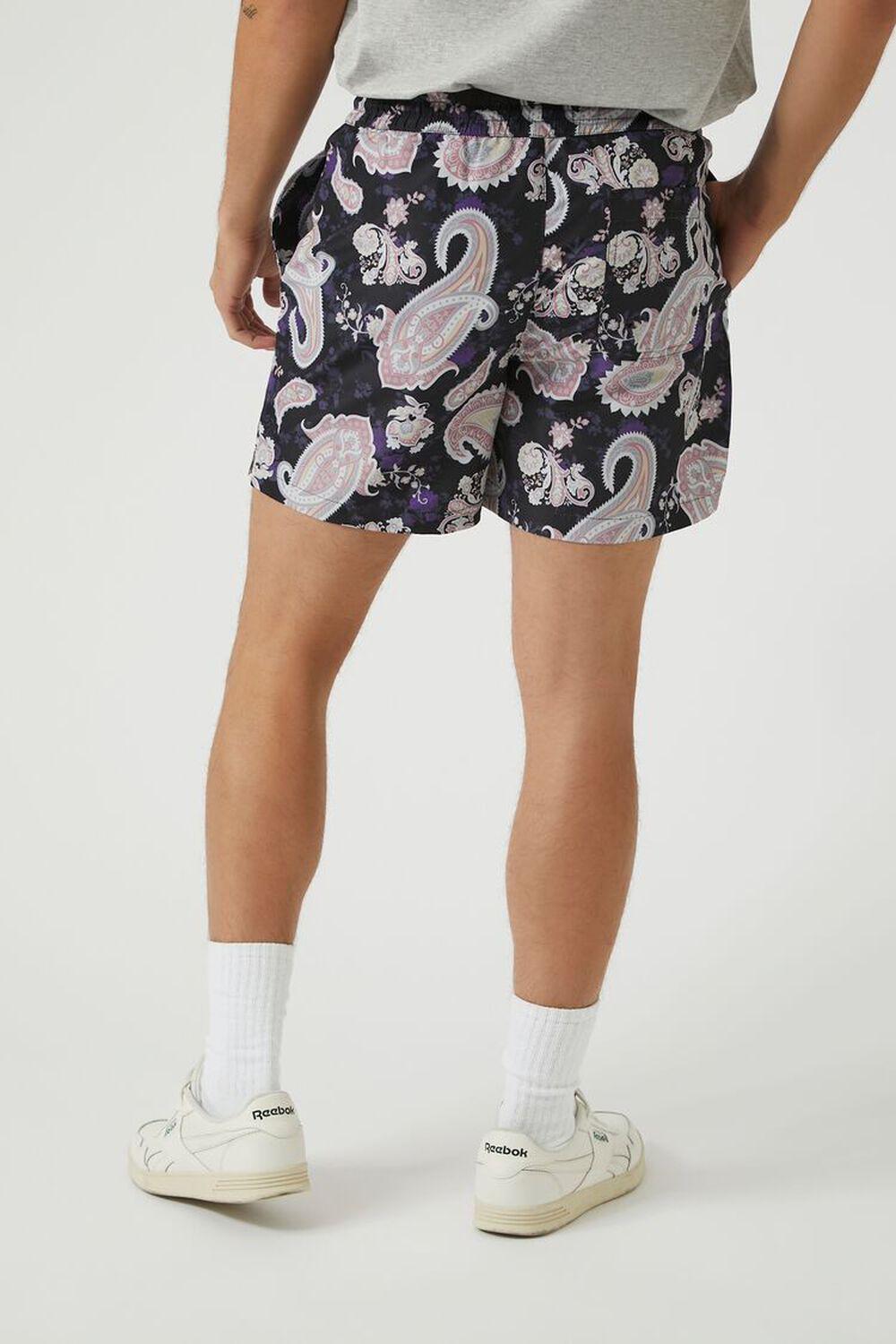 Paisley Print Swim Trunks | Forever 21 Product Image