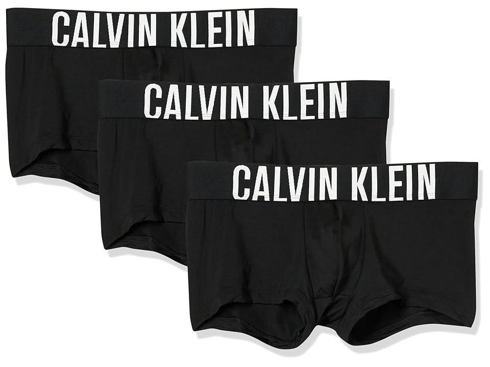 Calvin Klein Mens Intense Power Micro 3-Pack Low Rise Trunk - Black - XL Product Image