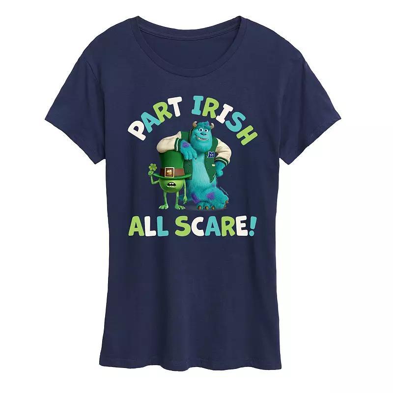 Disney / Pixars Monsters, Inc. Maternity Part Irish Graphic Tee, Womens Product Image