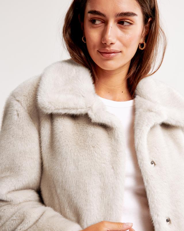 Faux Fur Coat Product Image