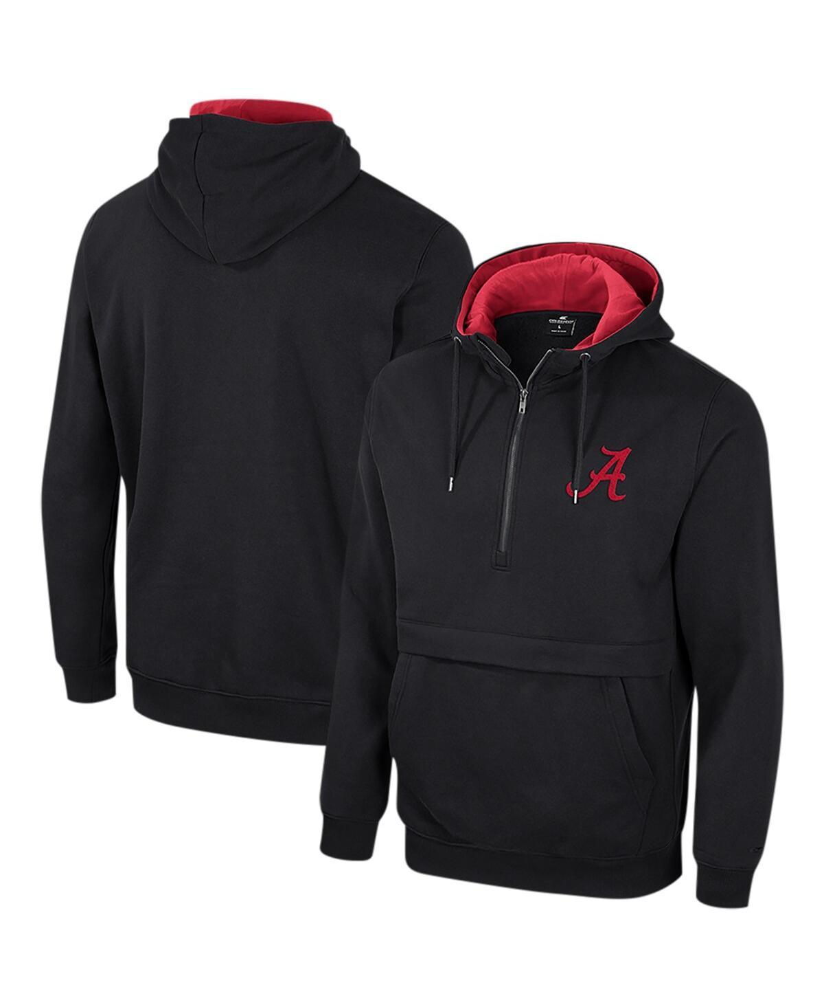 Mens Colosseum Arizona State Sun Devils Half-Zip Hoodie Product Image