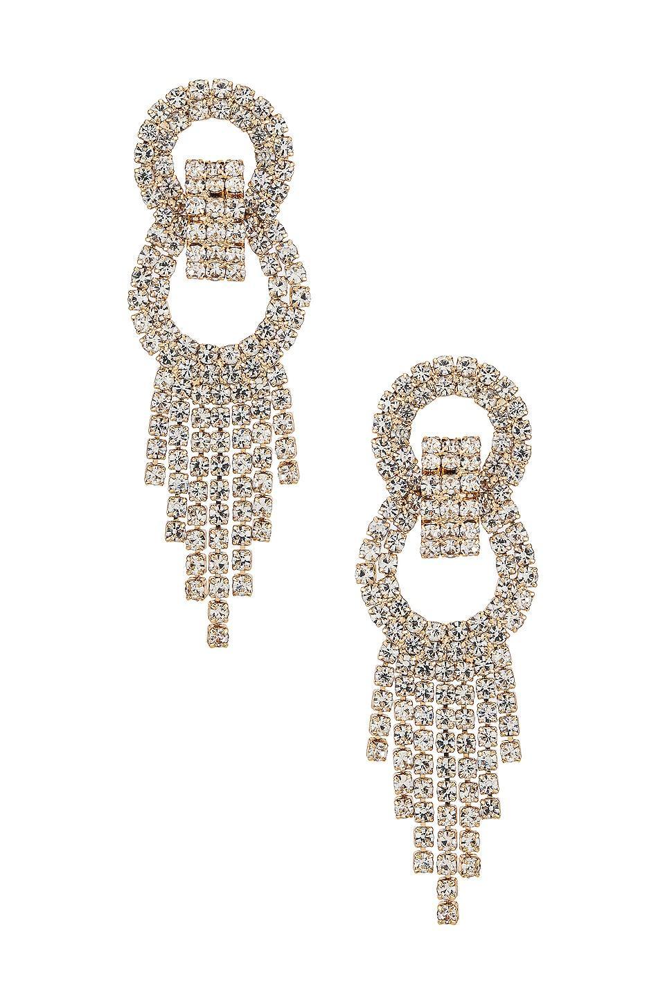 Crystal Fringe Earrings Ettika Product Image