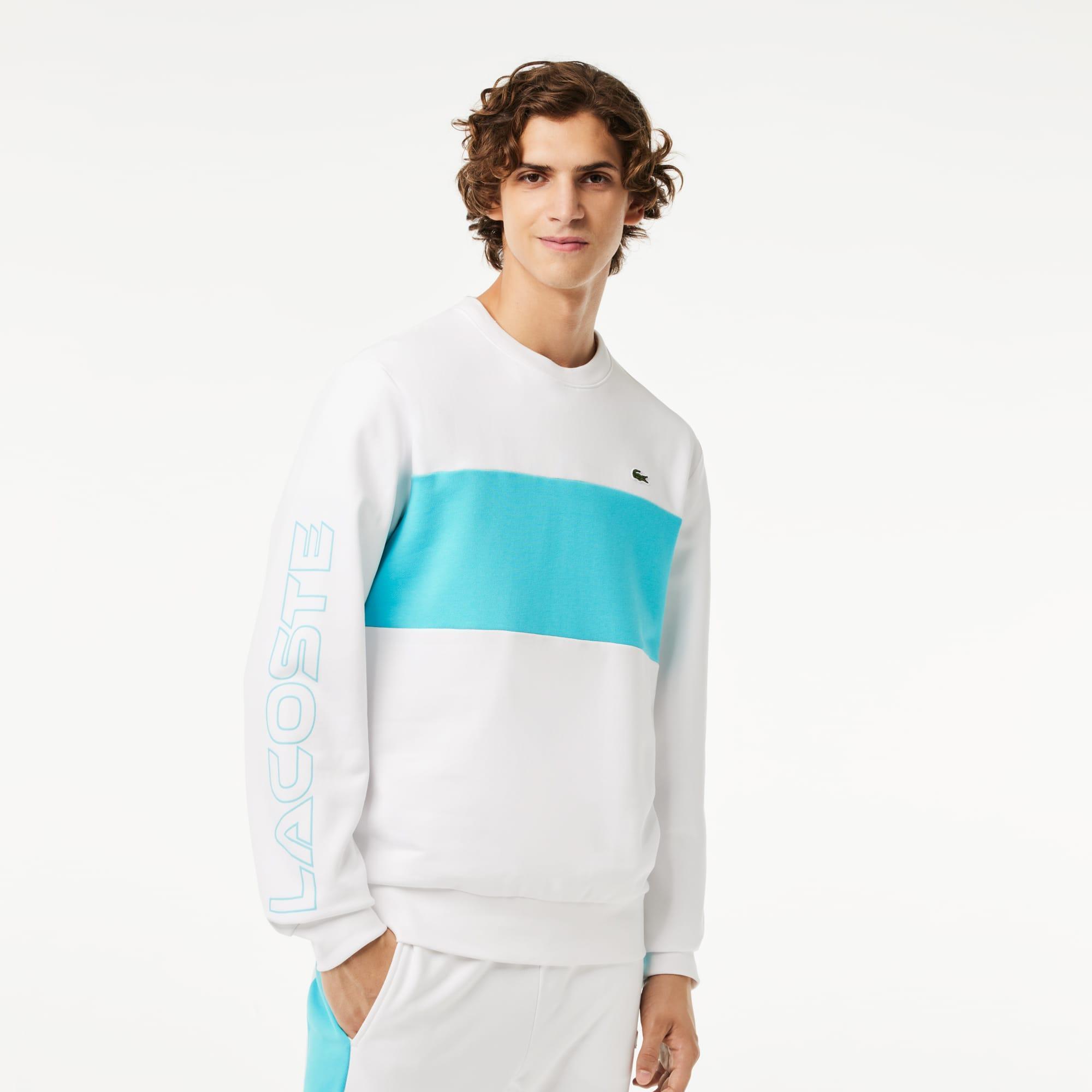 Colour-Block Crew Neck Sweatshirt Product Image