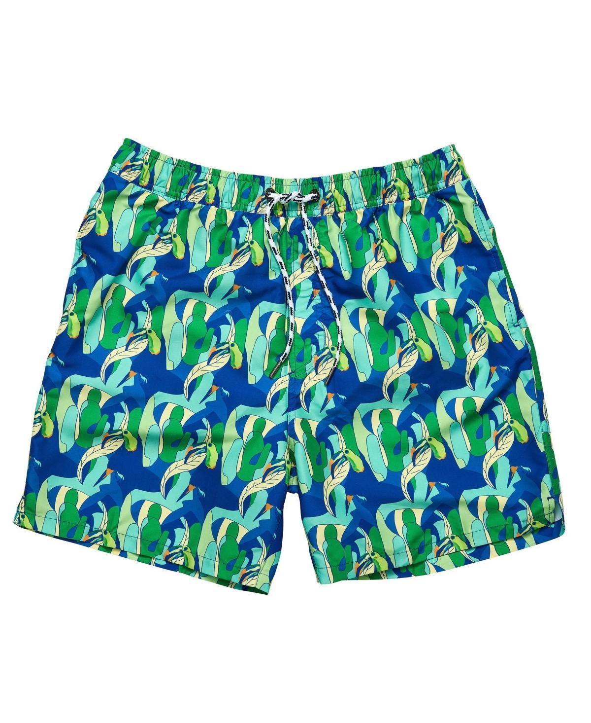 Mens Toucan Jungle Sustainable Swim Short Product Image