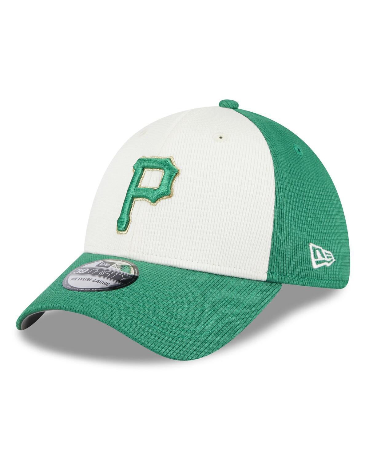 Mens New Era White Boston Red Sox 2024 St. Patricks Day 39THIRTY Flex Fit Hat - White Product Image