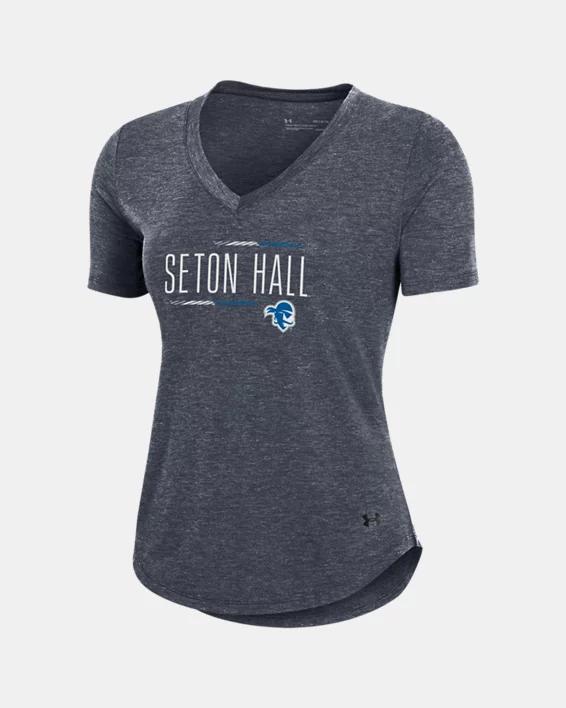 Womens UA Breezy Collegiate V-Neck T-Shirt Product Image