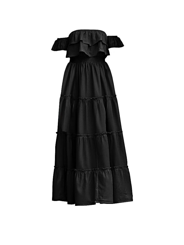 Tiered Carmen Maxi Dress Product Image