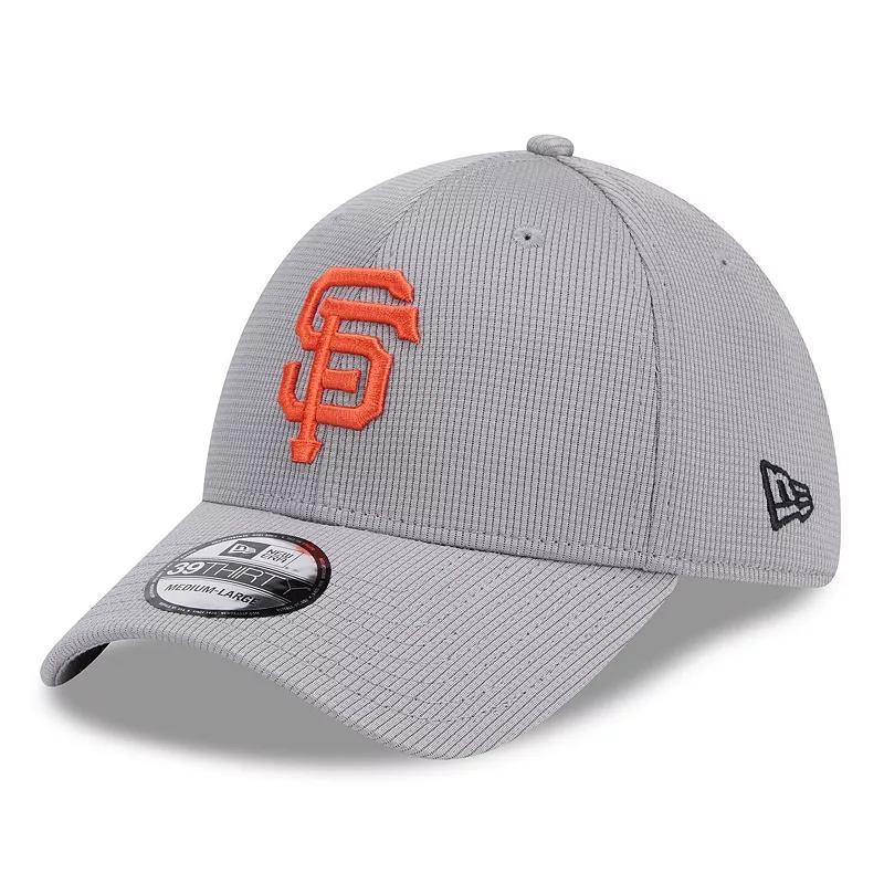 Mens New Era Gray San Francisco Giants Active Pivot 39THIRTY Flex Hat Product Image