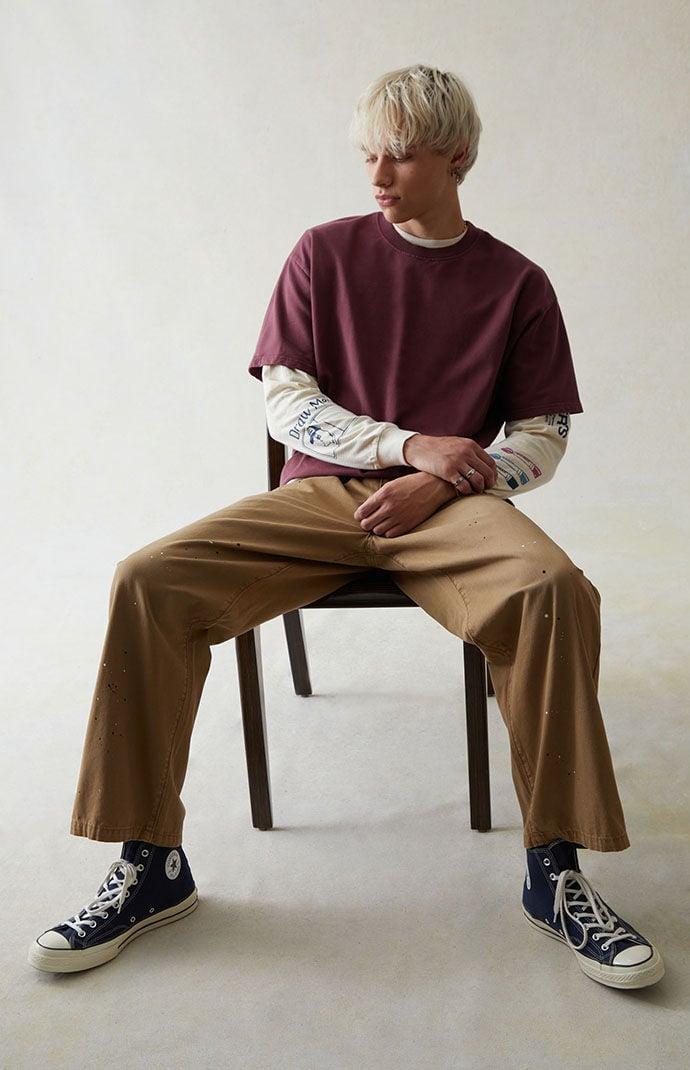 PacSun Mens Canvas Workwear Chino Pants Product Image