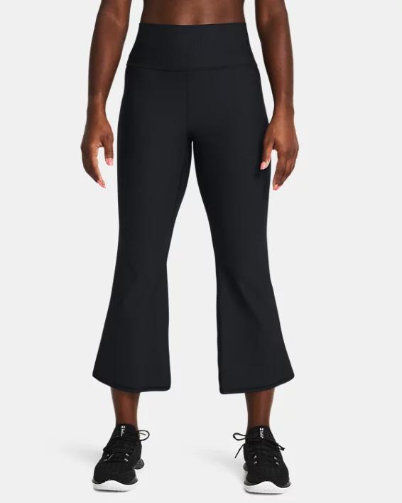 Women's UA Meridian Rib Crop Flare Pants Product Image