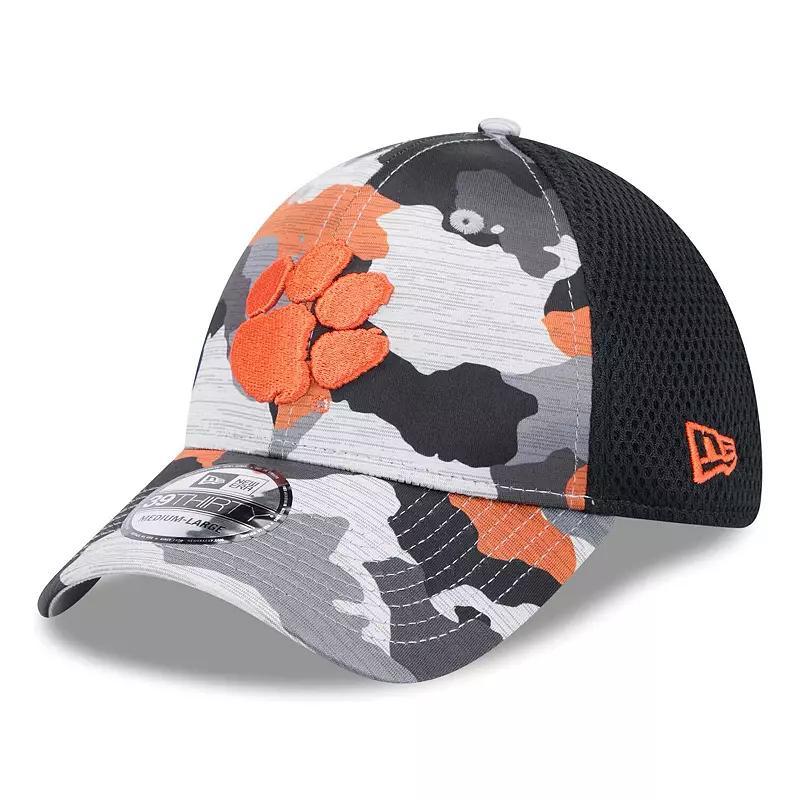 Mens New Era Camo/Black Clemson Tigers Active 39THIRTY Flex Hat Product Image