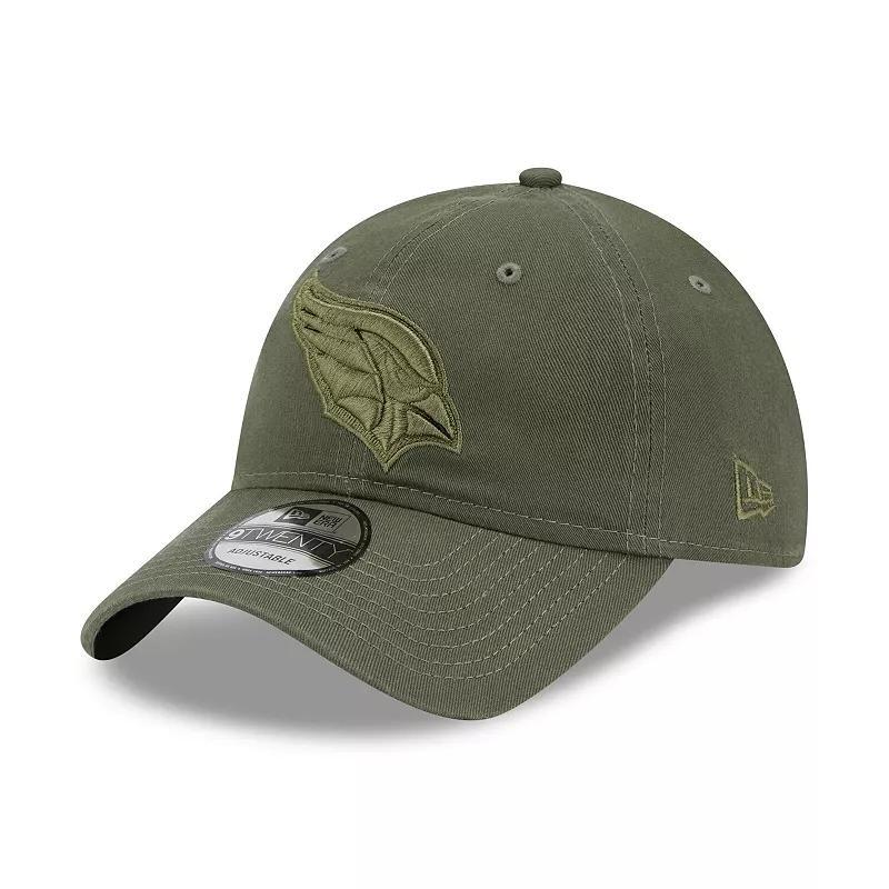 Mens New Era Olive Arizona Cardinals Core Classic 2.0 Tonal 9TWENTY Adjustable Hat Product Image