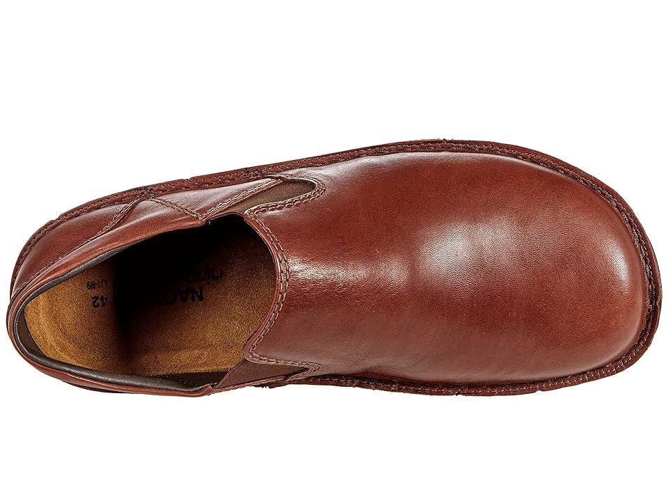 Naot Eiger (Soft Chestnut Leather) Men's Slip on Shoes Product Image