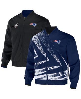 Mens Nfl X Staple Navy Seattle Seahawks Embroidered Reversable Nylon Jacket Product Image