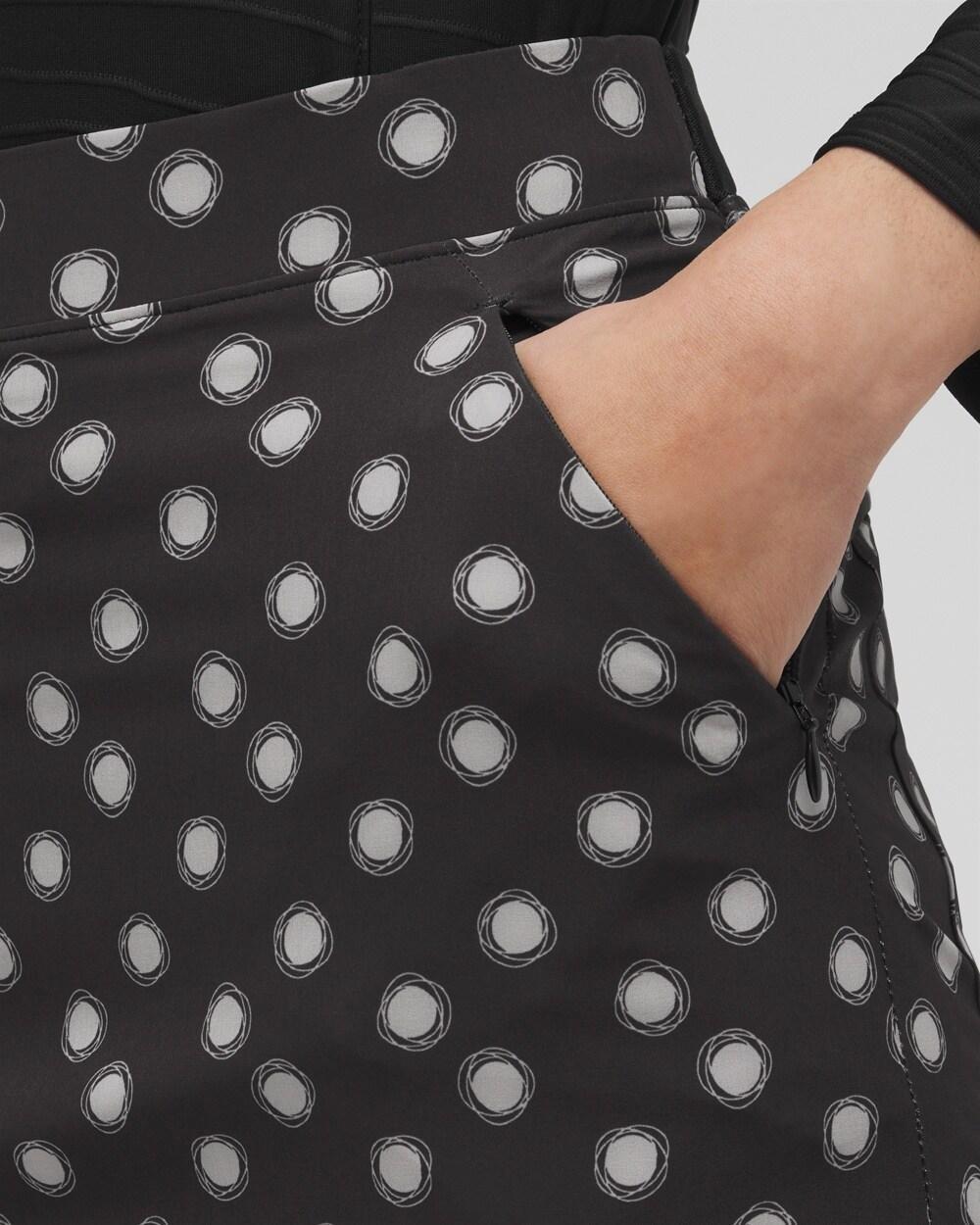 Zenergy® UPF Polka Dot Pleat Skort Product Image