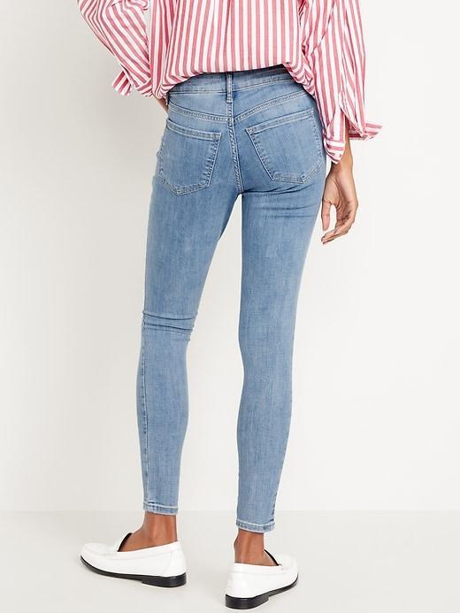 Mid-Rise Rockstar Super-Skinny Jeans product image