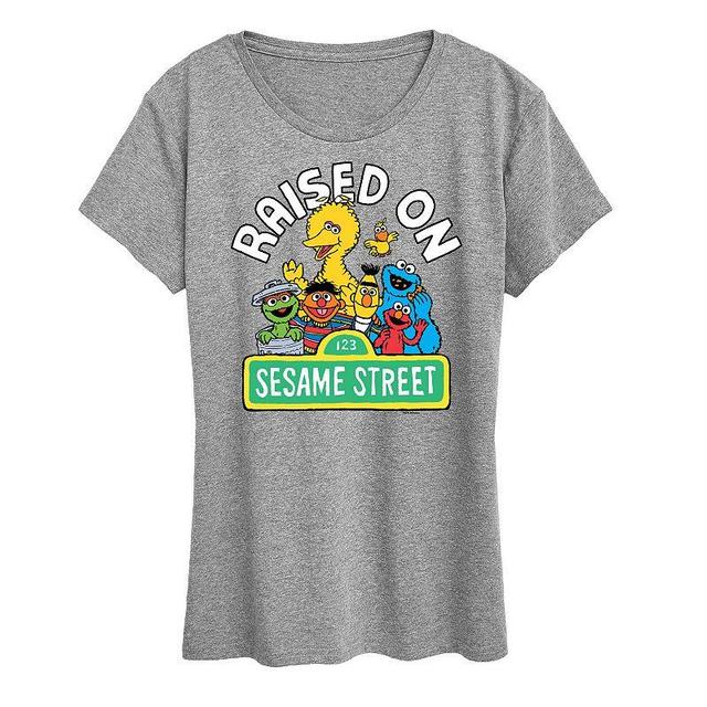 Womens Dr. Seuss The Grinch Dont Do Warm Cuddly Graphic Tee, Girls Grey Blue Product Image