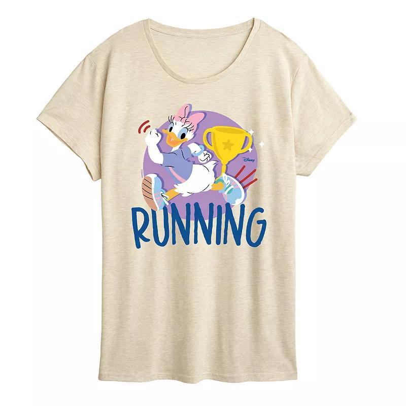 Disneys Daisy Duck Womens Running Graphic Tee Product Image