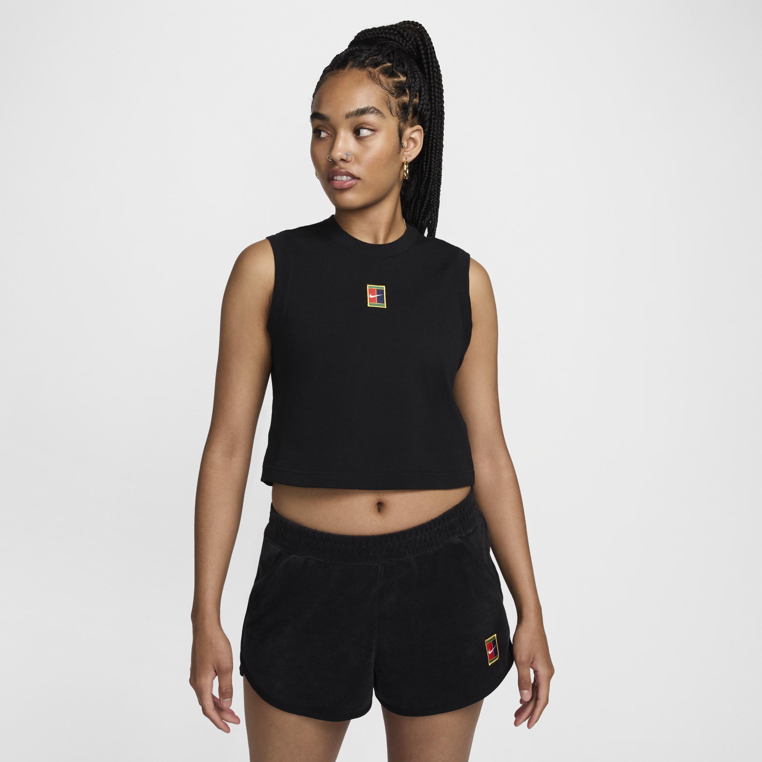 Nike Womens Court Heritage Cropped Tennis Tank Top product image