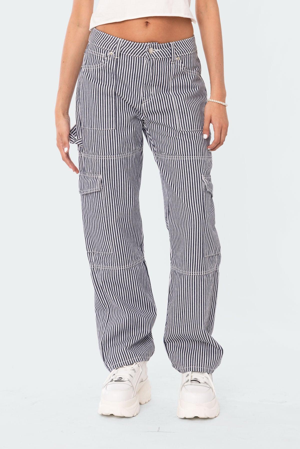 Stripe Out Cargo Pants Product Image