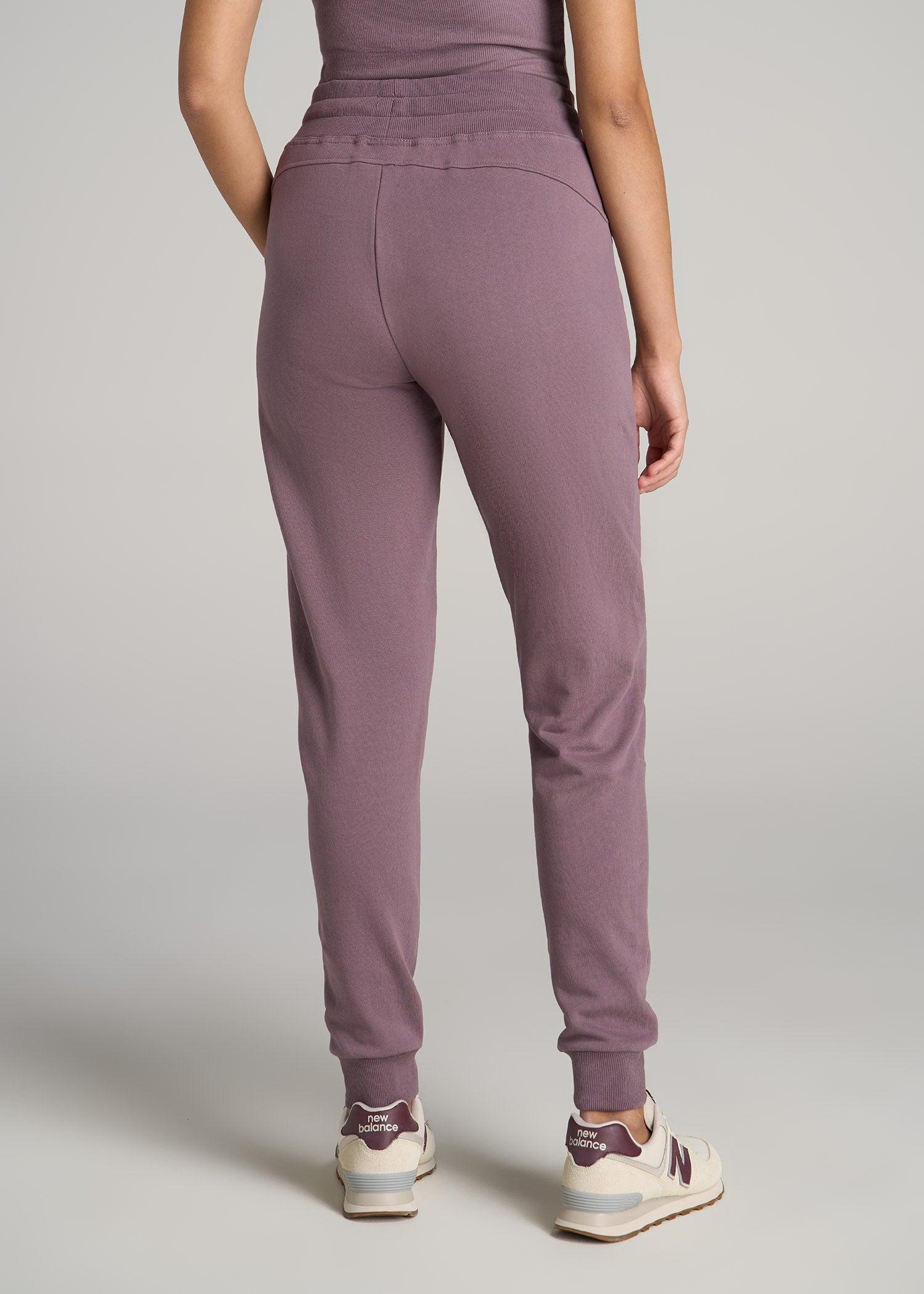 Wearever French Terry Tall Women's Joggers in Smoked Mauve Product Image