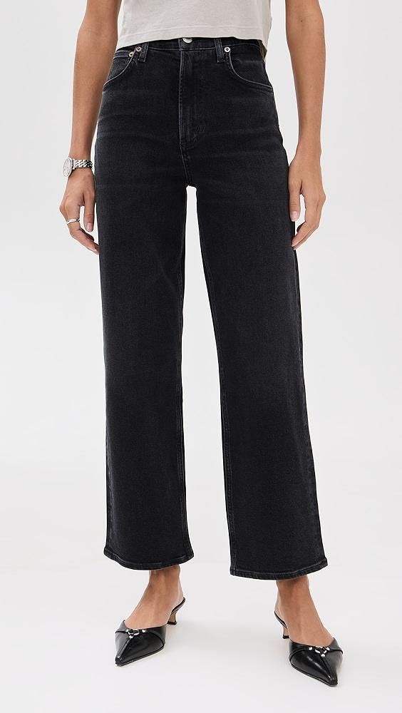 AGOLDE Ren: High Rise Wide Leg Jeans | Shopbop Product Image