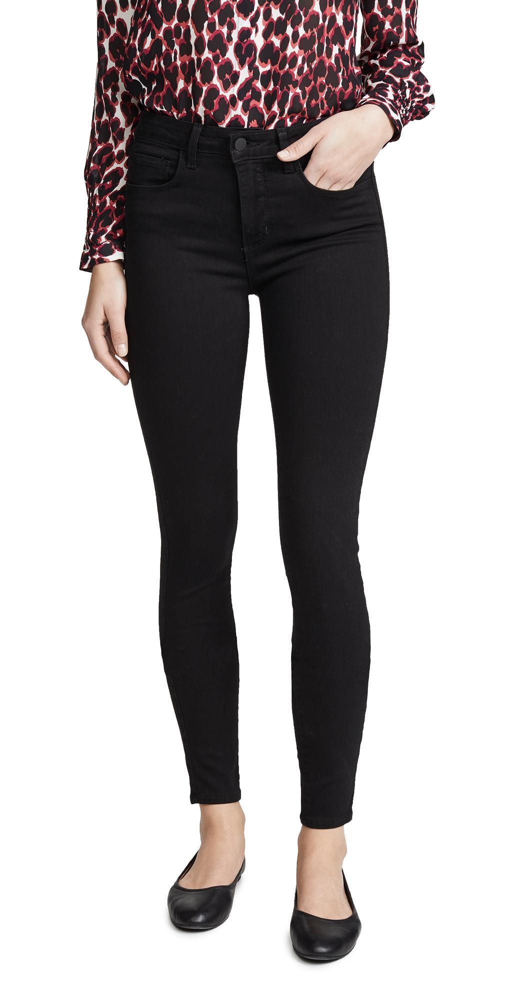 LAGENCE 30 High Rise Skinny Jeans Product Image