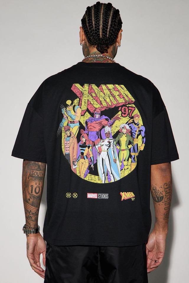 X Men 1997 Oversized Short Sleeve Tee - Black Product Image