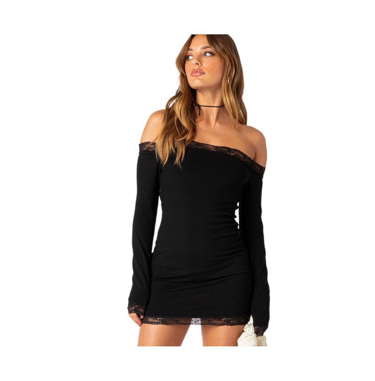 Womens Diora off shoulder mini dress Product Image