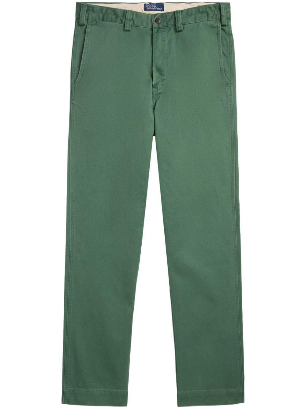 Salinger Straight-leg Trousers In Green product image