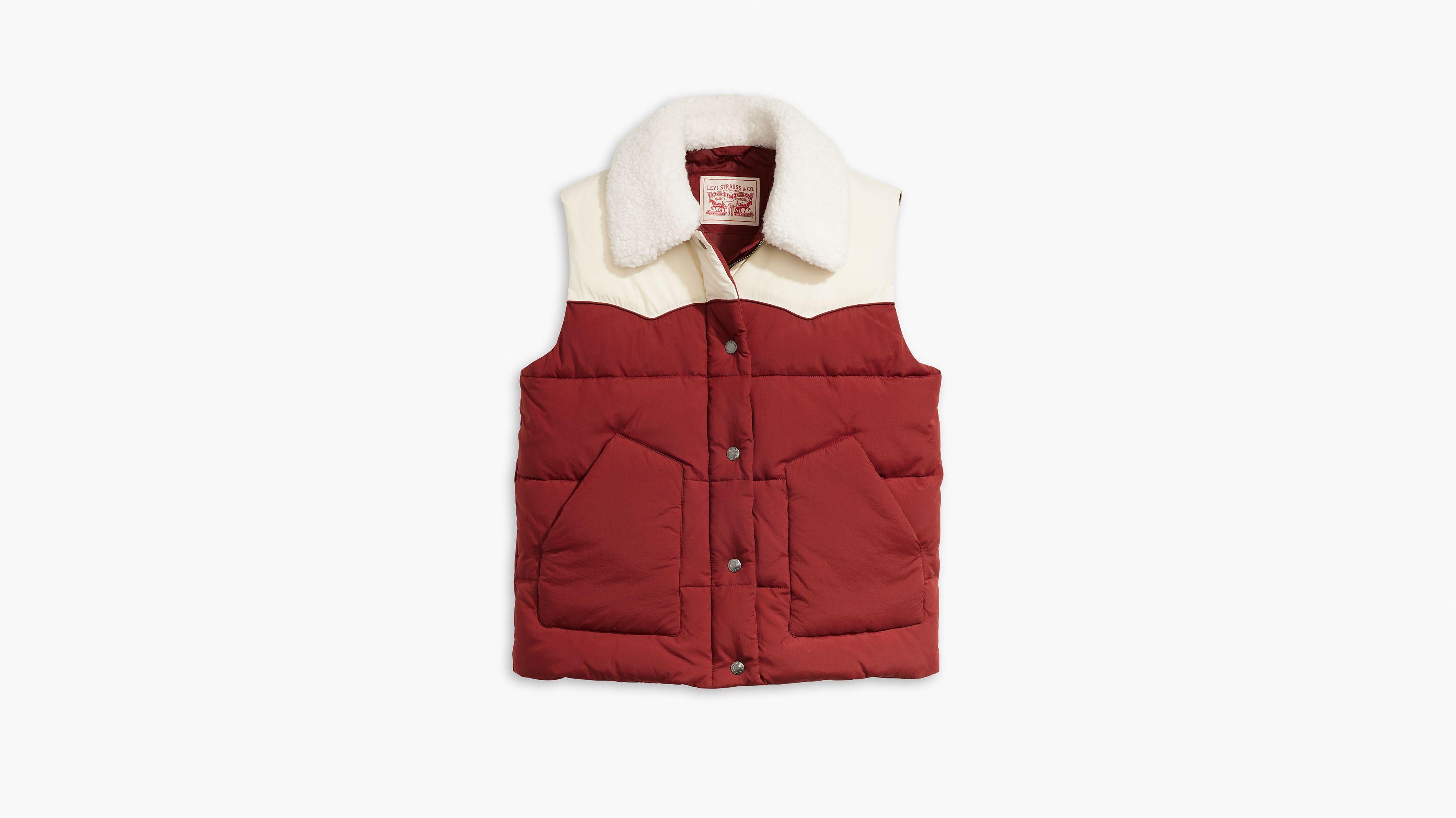 Sherpa Quilted Vest Product Image