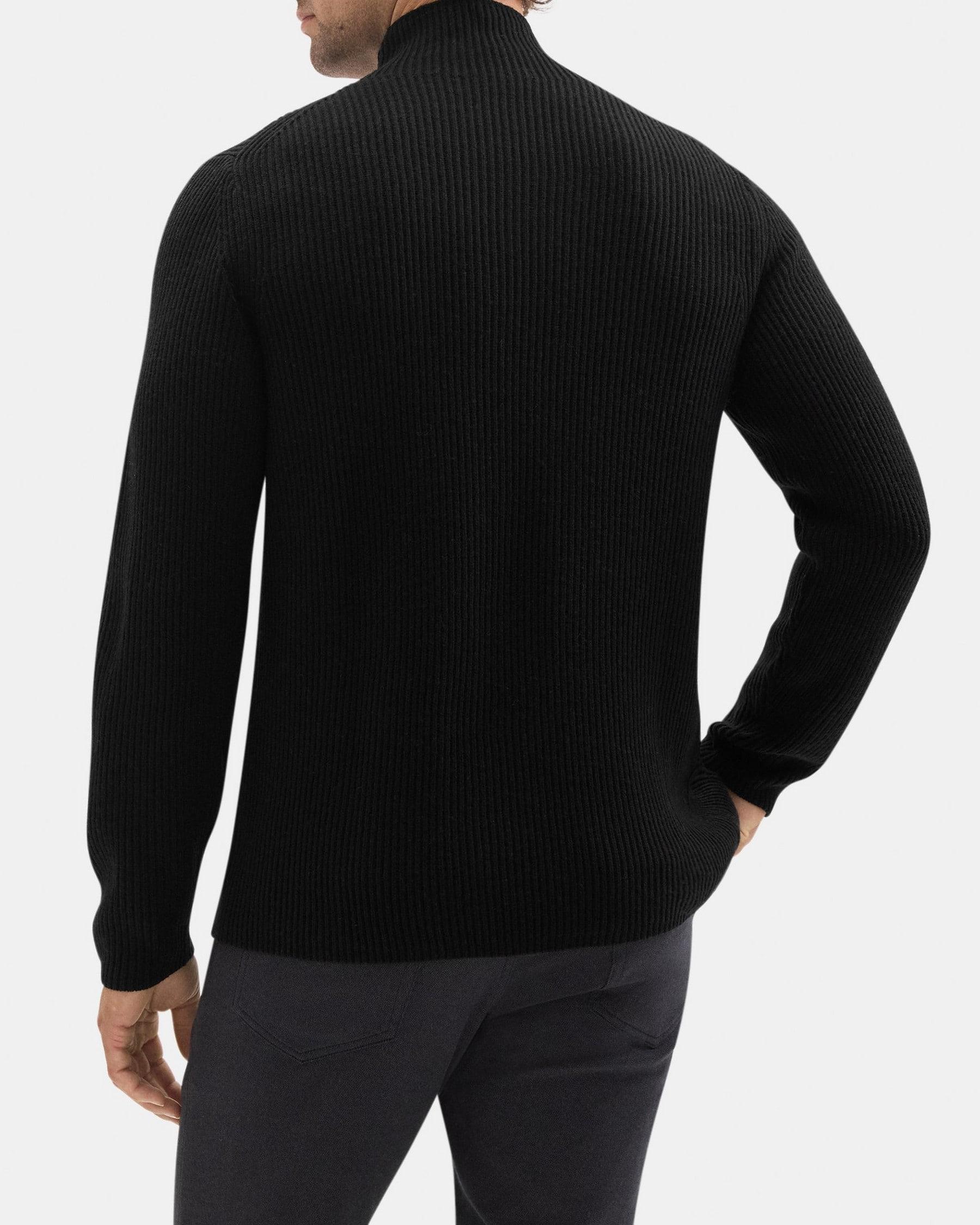 Ribbed Turtleneck in Wool-Cashmere Product Image