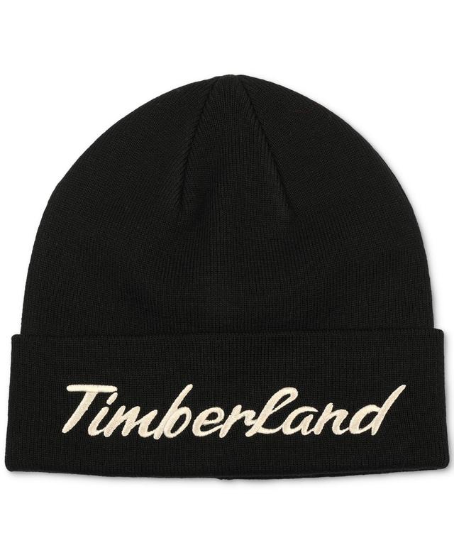 Timberland Mens Cuffed Embroidered Logo Beanie Product Image