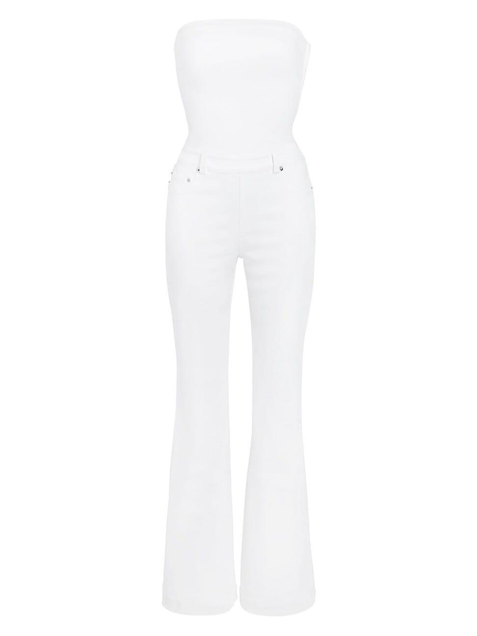 Womens Jeanette Stretch Denim Jumpsuit Product Image