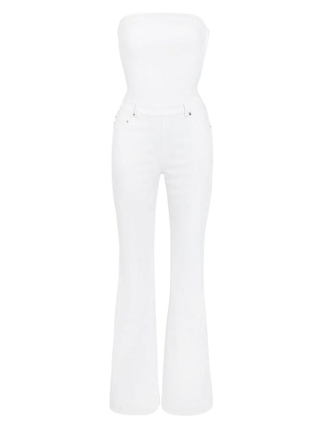 Womens Jeanette Stretch Denim Jumpsuit Product Image