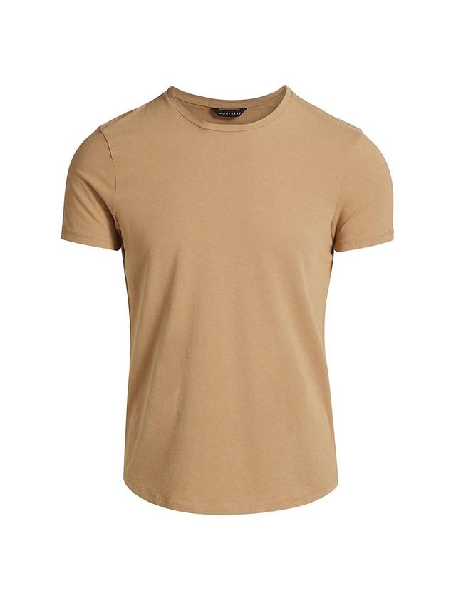 Mens Dann Cotton Slim Crewneck T-Shirt Product Image