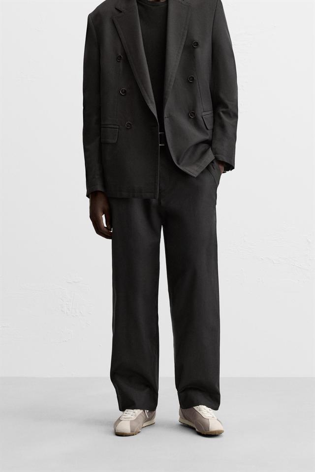 BUTTONED SUIT PANTS Product Image