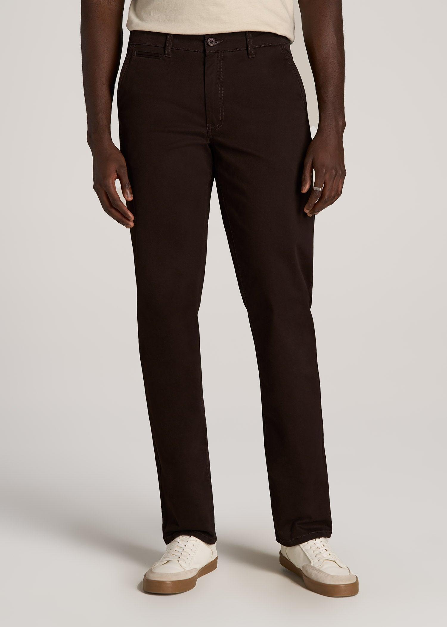 Carman TAPERED Chinos in Steel Blue - Pants for Tall Men Product Image