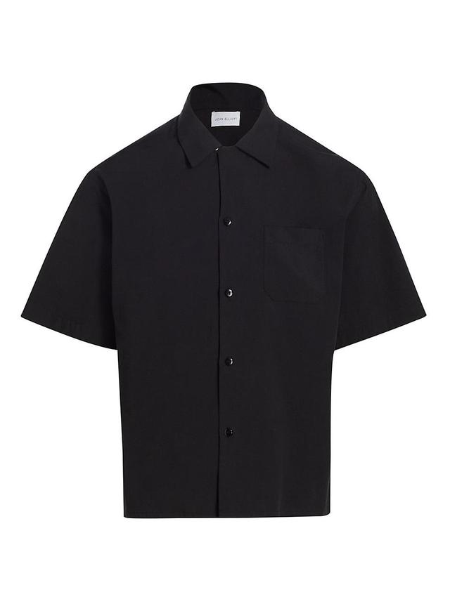 Mens Camp Collar Short-Sleeve Shirt Product Image