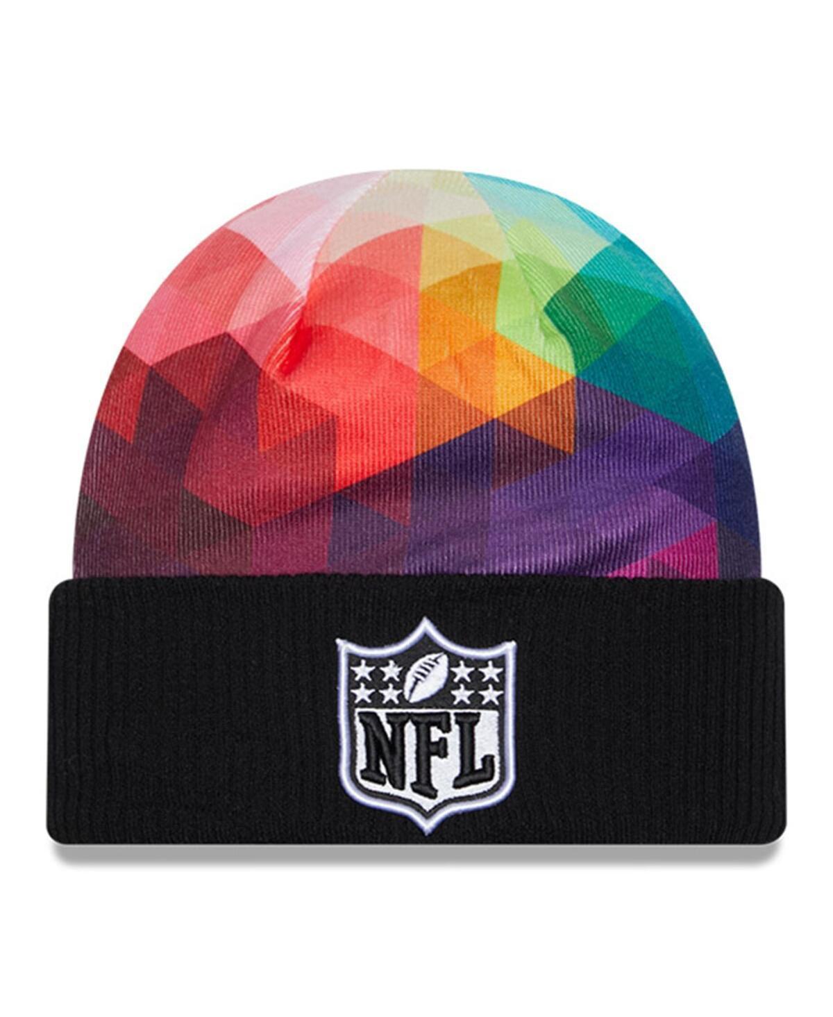 Mens New Era Black 2023 Nfl Crucial Catch Cuffed Knit Hat Product Image