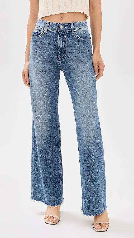 PAIGE Anessa Raw Hem Jeans | Shopbop Product Image