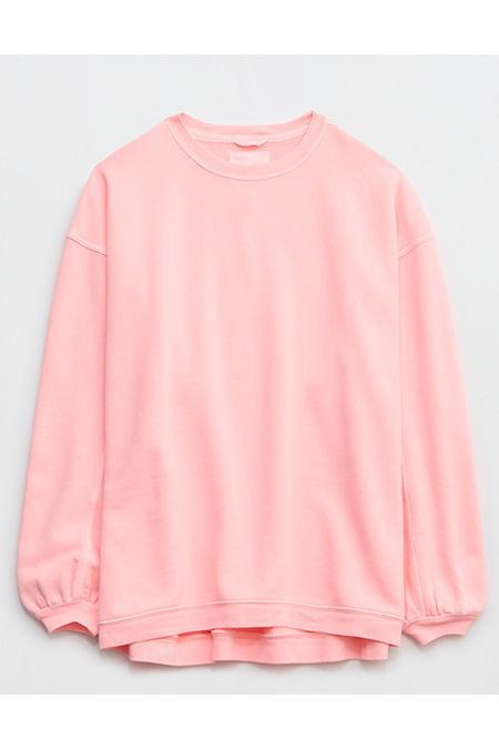 Aerie REAL Crew Sweatshirt Women's Product Image